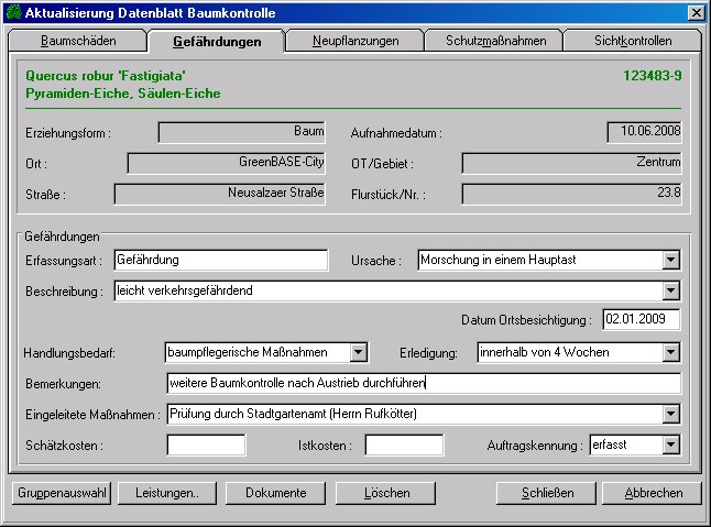 Gefährdungen